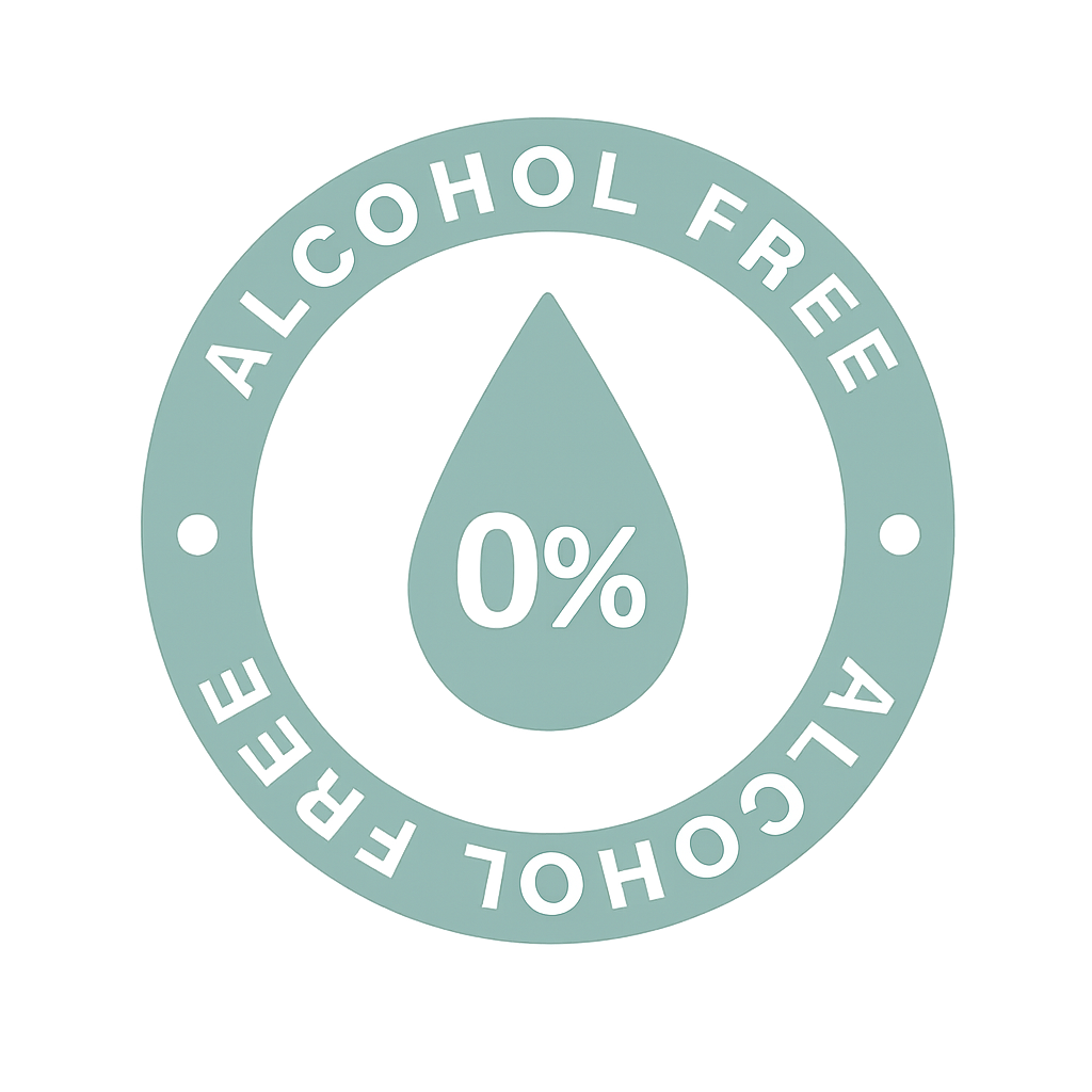 0% Alcohol Free